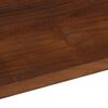 vidaXL Tablero mesa rectangular madera maciza reciclada 90x30x3,8 cm