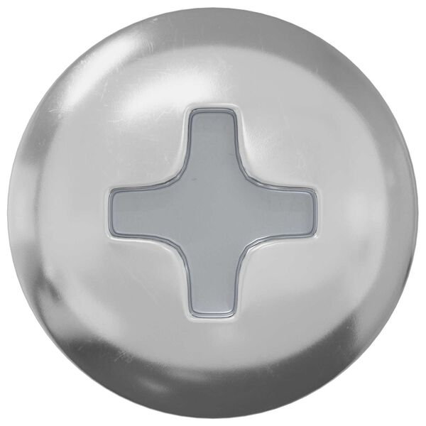 vidaXL Tornillo 7792 pcs Plateado 9,8 x 35 mm Hierro