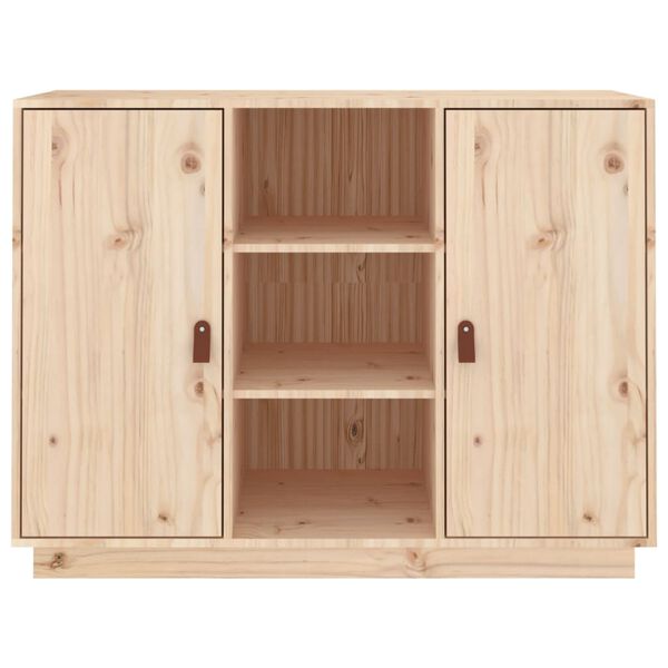vidaXL Aparador madera maciza de pino 100x40x75 cm