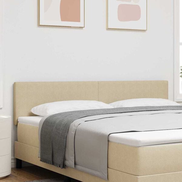 vidaXL Cabecero LED con cabecera Verde gris&aacute;ceo 180 cm Poli&eacute;ster