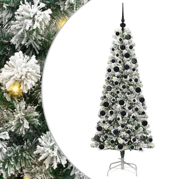 vidaXL &Aacute;rbol de Navidad artificial con ramas articuladas 180 cm