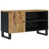 vidaXL Mueble de TV madera mango y madera contrachapada 80x33x46 cm