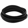 vidaXL Correa de Cuero Negro 500 x 0,5 cm Cuero