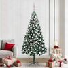 vidaXL Árbol de Navidad artificial Verde 210 cm PVC y Acero y Plástico
