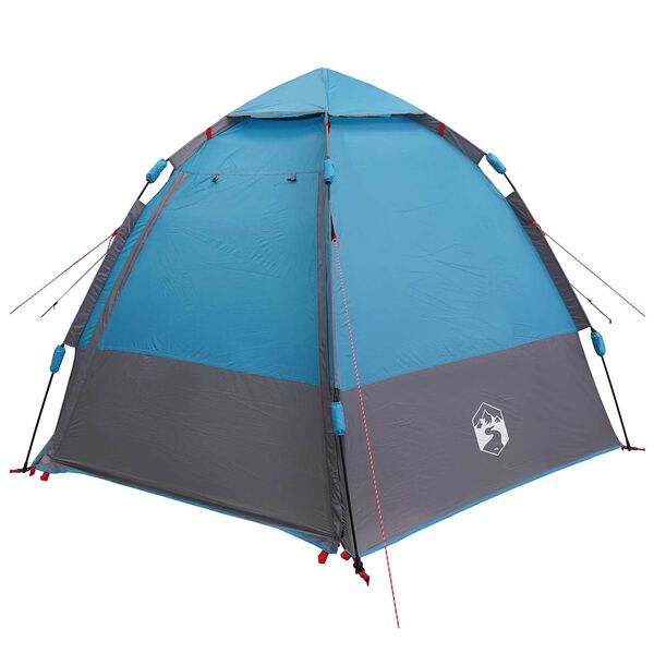 vidaXL Tienda Instant&aacute;nea Azul 280 x 280 x 160 cm Acero