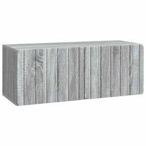 vidaXL Mueble para TV de pared Gris Sonoma 78,5 x 31 x 30 cm