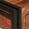 vidaXL Mesas consola 2 pcs Multicolor Madera s&oacute;lida recuperada