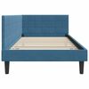 vidaXL Estructura de cama en esquina Azul 90 cm x 200 cm Terciopelo