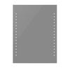 vidaXL Espejo de pared con luces LED 60x80 cm