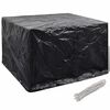 vidaXL Cubierta para muebles de jard&iacute;n 8 ojales 135x135x90 cm