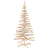 vidaXL &Aacute;rbol de Navidad de madera KOTKA 120 cm Madera de Pino Maciza