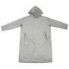 vidaXL Sudadera manta Gris m Franela