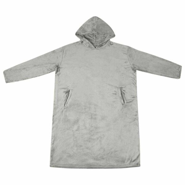 vidaXL Sudadera manta Gris m Franela