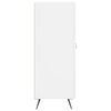 vidaXL Aparador madera de ingenier&iacute;a blanco 34,5x34x90 cm