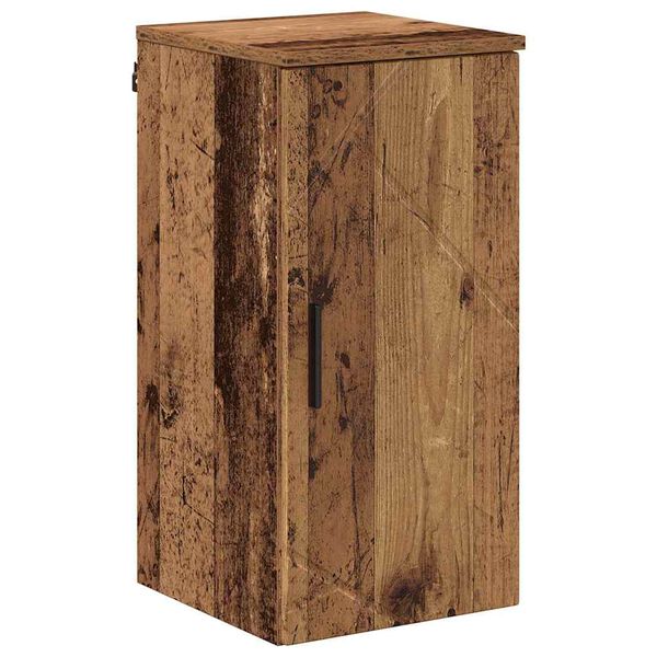 vidaXL Gabinete de Ba&ntilde;o con puerta Madera Vieja 30 x 31,5 x 61 cm