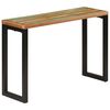 vidaXL Mesa consola madera maciza reciclada 110x35x75 cm