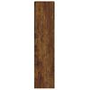 vidaXL Zapatero madera contrachapada roble ahumado 63x24x103 cm