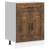 vidaXL Mueble bajo de cocina Kalmar de madera ingenier&iacute;a roble ahumado
