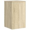 vidaXL Soportes de plantas 2 uds madera roble Sonoma 30x30x50 cm