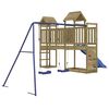 vidaXL Parque infantil de exterior madera de pino impregnada
