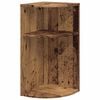 vidaXL Mesa Auxiliar Madera vieja 29,6 x 29,6 x 60 cm