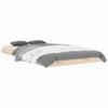 vidaXL Estructura de cama madera maciza de pino 100x200 cm