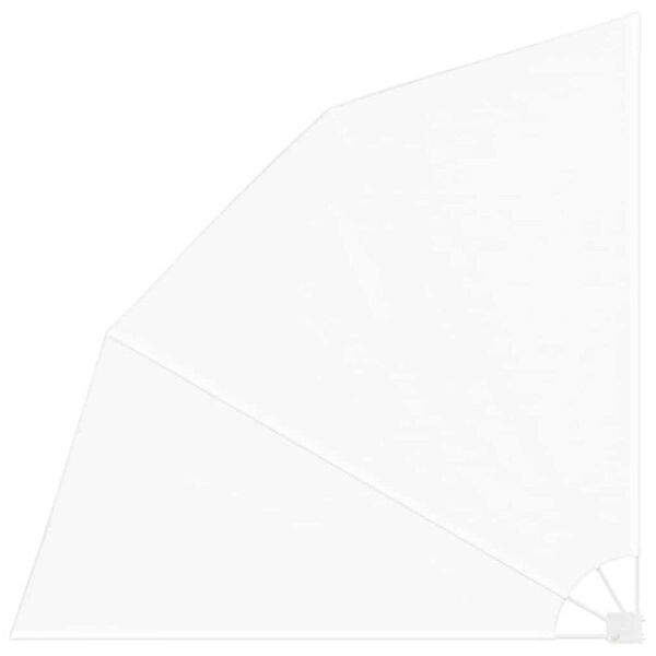 vidaXL Pantalla de Privacidad para Balcón Blanco 210 x 210 cm tela