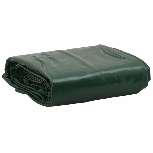 vidaXL Lona verde 1x2,5 m 650 g/m²