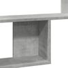 vidaXL Estante de pared madera ingenier&iacute;a gris hormig&oacute;n 100x15x70 cm