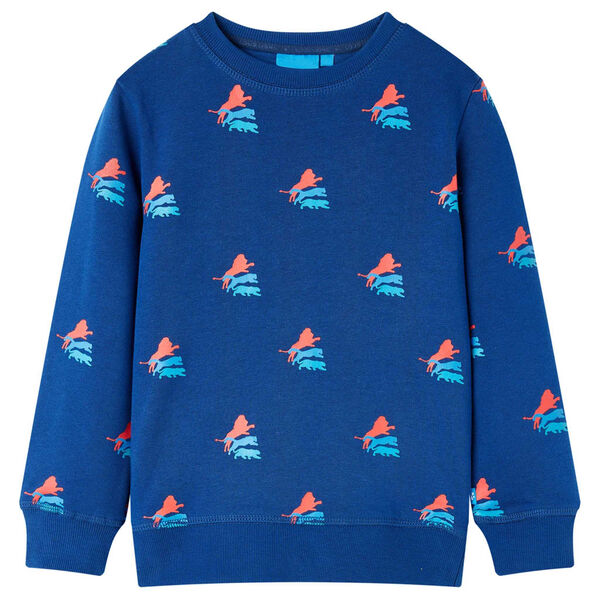 Sudadera infantil azul oscuro 92