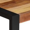 vidaXL Mesa de comedor madera maciza de acacia 70x70x75 cm
