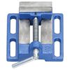 vidaXL Mordaza para taladro hierro fundido azul 76 mm