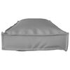 vidaXL Juego de Cojines para Palets 2 pcs Gris 120 x 40 x 8 cm