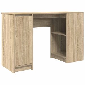 vidaXL Escritorio roble Sonoma 120x42x76 cm madera de ingenier&iacute;a