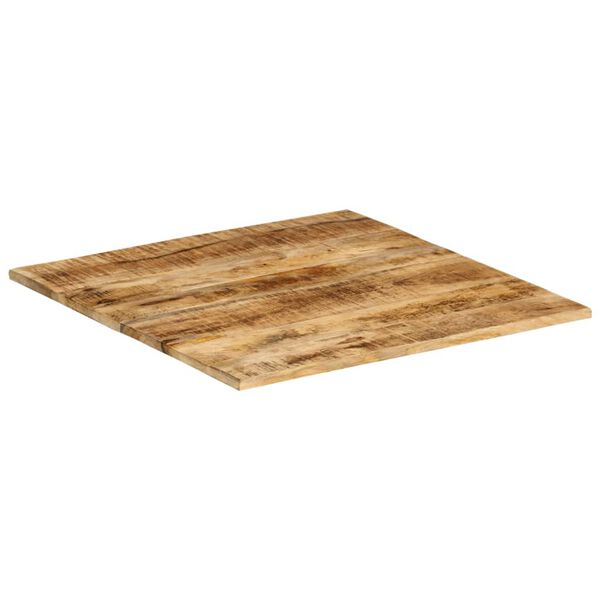 vidaXL Tablero de mesa de madera maciza de mango 15-16 mm 60x60 cm