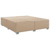 vidaXL Estructura cama sin colch&oacute;n cuero sint&eacute;tico capuchino 180x200cm