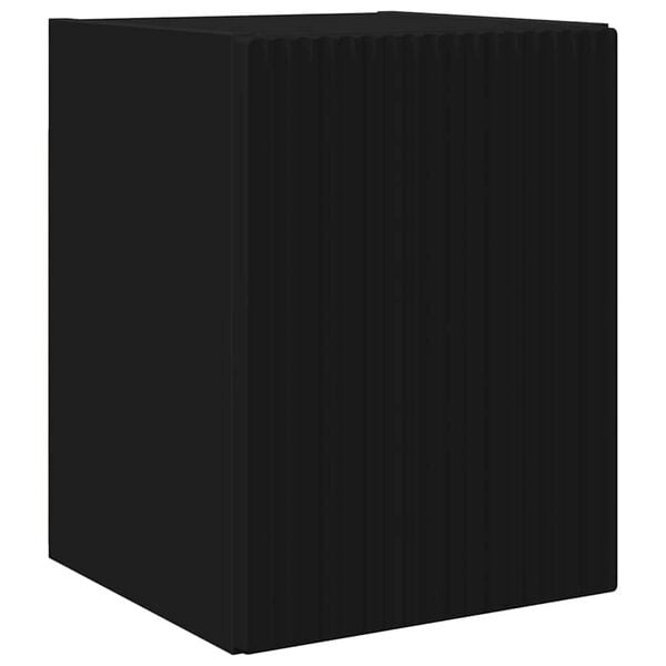 vidaXL Mueble de TV Montado en la Pared Negro 30 x 31 x 40 cm