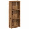 vidaXL Armario de pared para ba&ntilde;o Madera vieja 20 x 10 x 50 cm