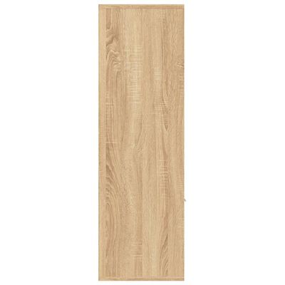 vidaXL Estantería madera contrachapada color roble Sonoma 98x30x98cm
