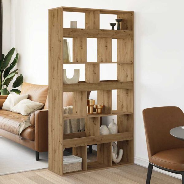 vidaXL Estanter&iacute;a madera de ingenier&iacute;a roble artisan 100x33x187,5 cm