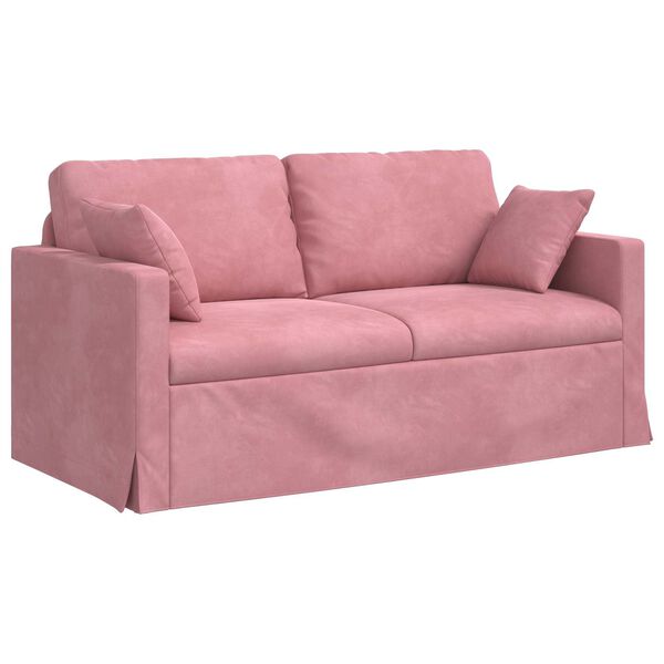 vidaXL Sof&aacute; Rosa Dimensiones generales: 158 x 78 x 80 cm (An x P x A)