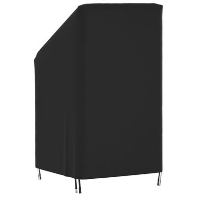 vidaXL Cubierta para silla de jardín Oxford 420D negro 70x70x85/125 cm