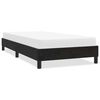 vidaXL Estructura de cama sin colch&oacute;n terciopelo negro 80x220 cm