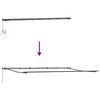 vidaXL Toldo Retr&aacute;ctil Multicolor 600 x 300 cm Poli&eacute;ster y Acero