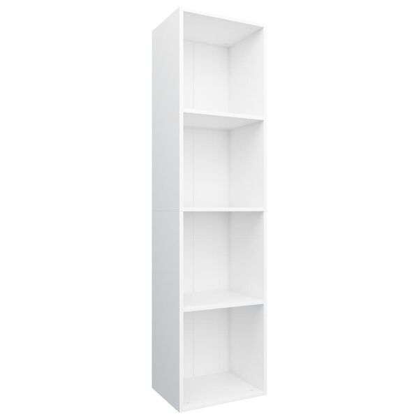 vidaXL Estantería de libros/mueble TV madera contrachapada 36x30x143cm