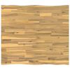 vidaXL Tapa de Mesa Live Edge 90 x 80 x 3,2 cm Rectangular