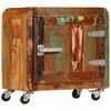 vidaXL Mesita de noche madera reciclada maciza 50x30x50 cm