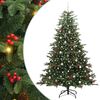 vidaXL &Aacute;rbol de Navidad artificial Verde 240 cm PVC, Metal y Pl&aacute;stico