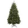 vidaXL &Aacute;rbol de Navidad artificial con bisagras y soporte verde 270 cm