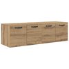 vidaXL Armario de Pared 2 uds. 120 x 36.5 x 35 cm Madera de ingenier&iacute;a